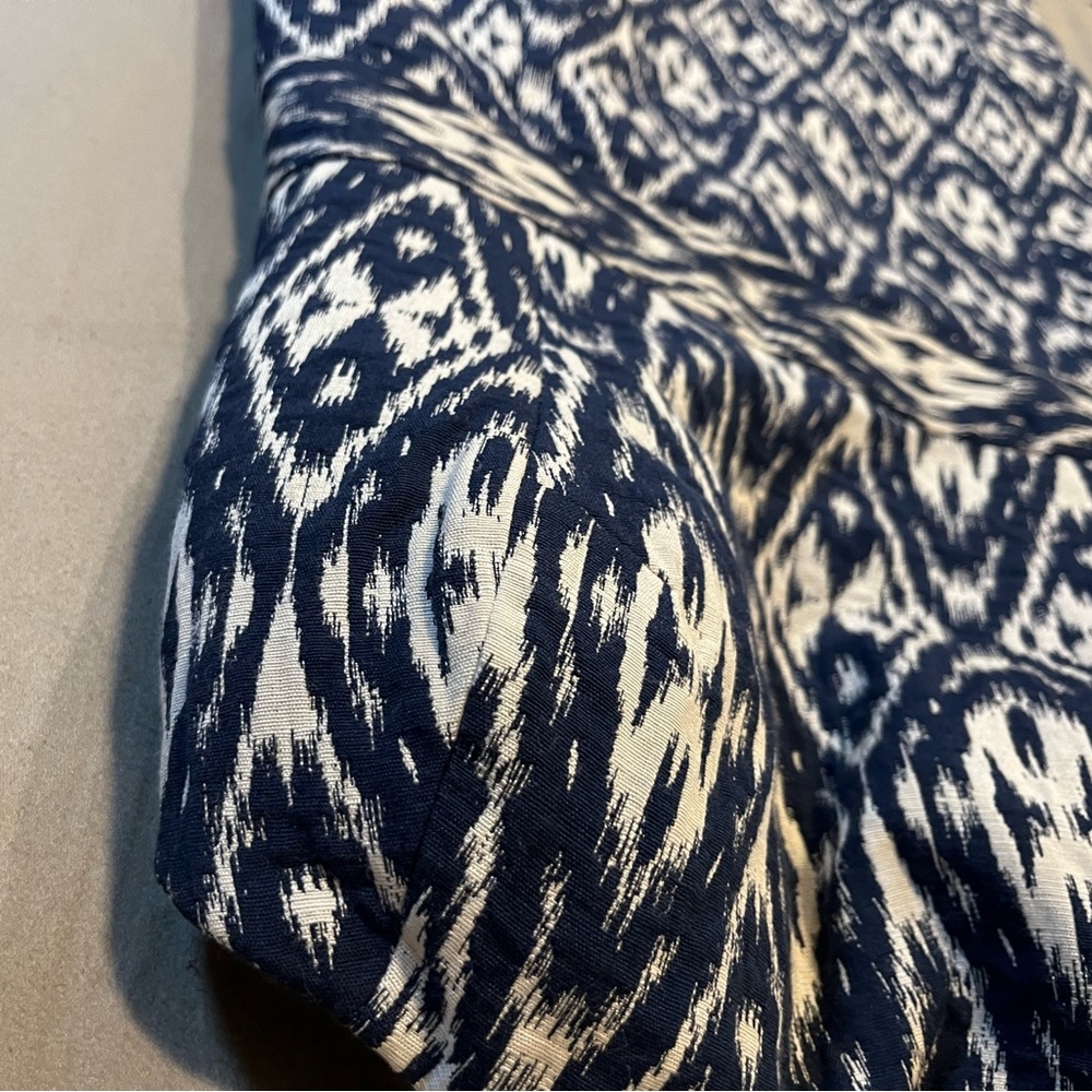 Beautifully made Banana Republic Ikat woven strapless dress size 8 excellent con - Picture 13 of 15